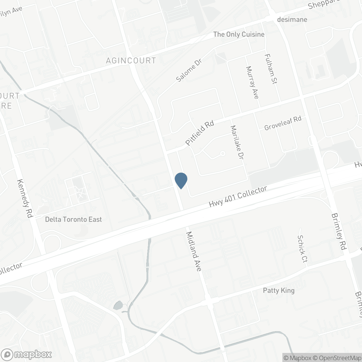 1 GOODLAND GATE, Toronto, Ontario M1S 1V4
